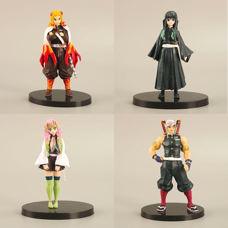 Home Office Romance Manga - 4 Stück Dämon Sayaer Hashira Figuren