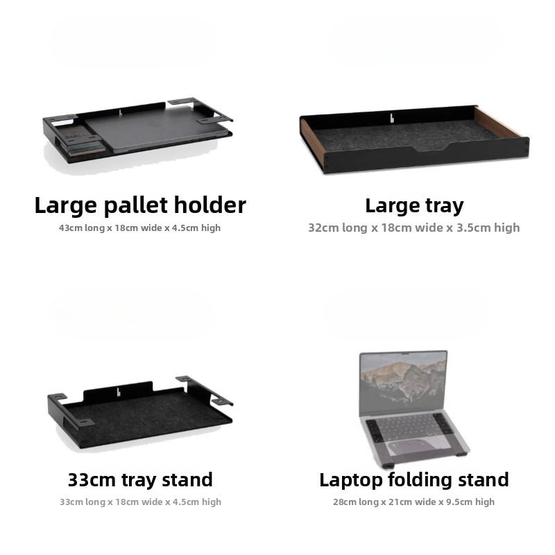 Monitor Riser Stand - R1 Modularer Monitorständer Zubehör Massivholz-Ablage für