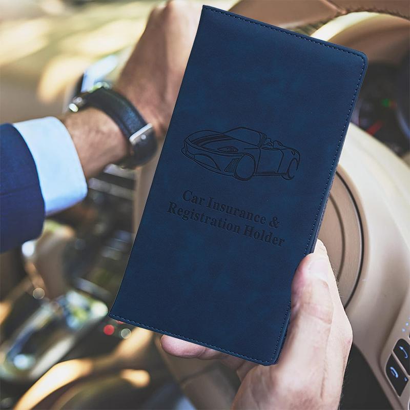 Document Holder Stand - Kfz-Zulassungs- und Versicherungshalter, Kfz-Dokumentenhalter für Karten
