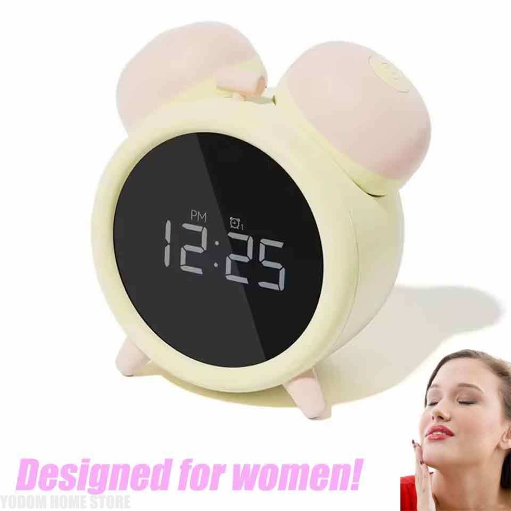 Led Desk Clock - Geheimer Wecker für Frauen, verstecktes Design