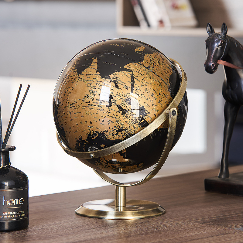 English Home Office - Mehrgrößiger Englischer Weltglobus 14/20/23cm Tischdekoration Karte