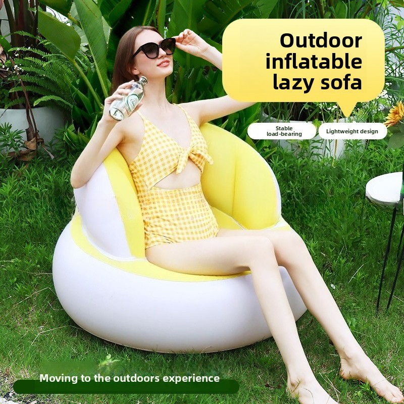 Home Office Sofa - Aufblasbares Einzelsofa, Büro, Freizeit, Zuhause, tragbares