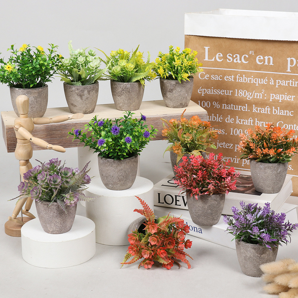 Home Office Simulator - Neue Blume Topf Künstliche Pflanze Blume