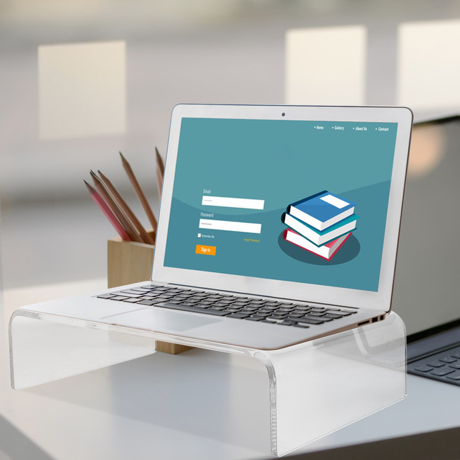 Acryl-Computermonitorständer,  – Monitor Riser Stand Bewertung und Preis