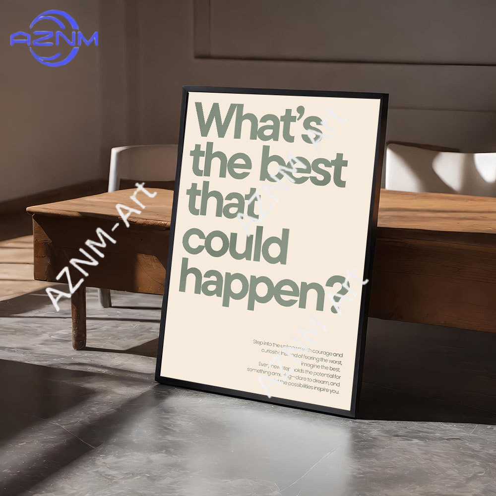 Minimalistische Motivationszit – Home Office Inspiration Bewertung und Preis
