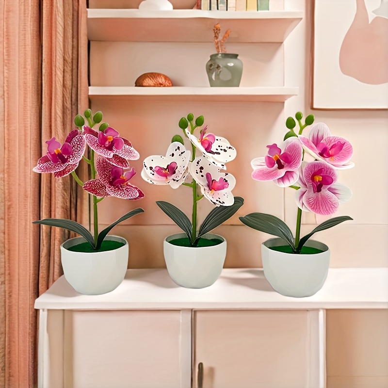 3 Stück Künstliche Phalaenopsi – Plant Desk Mini Bewertung und Preis