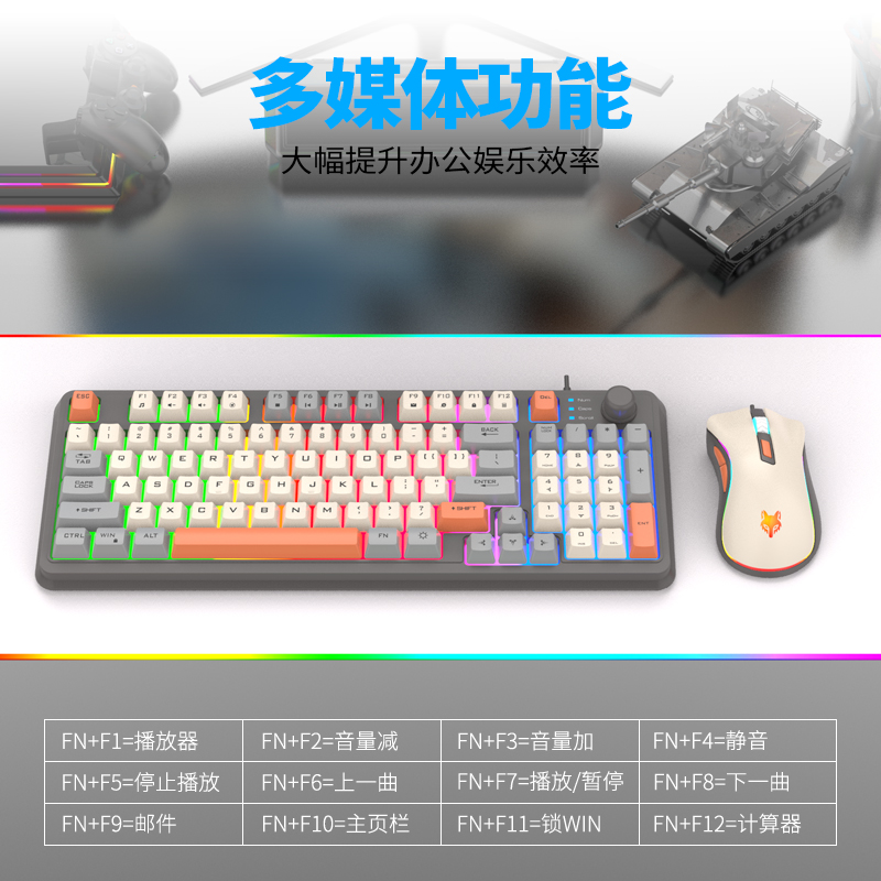 K820 USB-Kabelgebundenes Gamin – English Home Office Bewertung und Preis