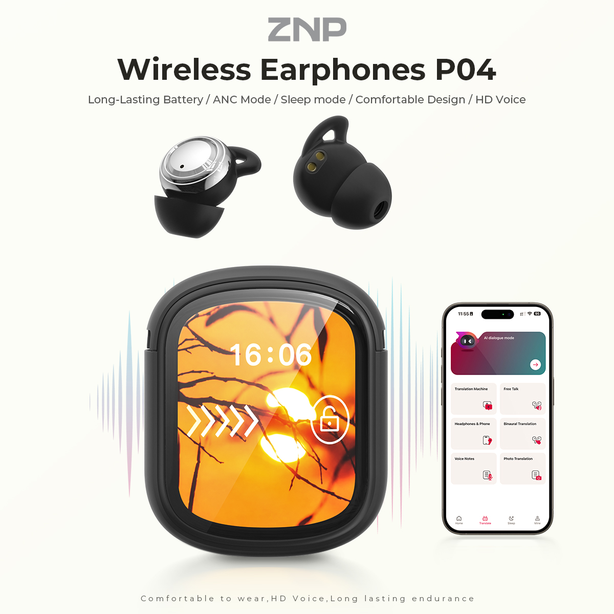 ZNP P04 Schlafhilfe-Ohrhörer A – Noise Canceling Headphones Bewertung und Preis