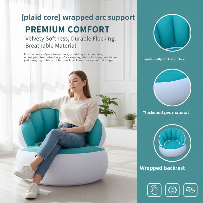 Grenzüberschreitendes Aufblasb – Home Office Sofa Bewertung und Preis