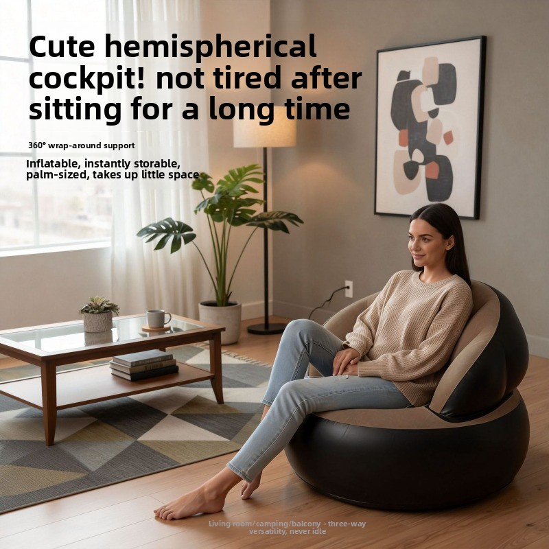 Grenzüberschreitendes Aufblasb – Home Office Sofa Bewertung und Preis