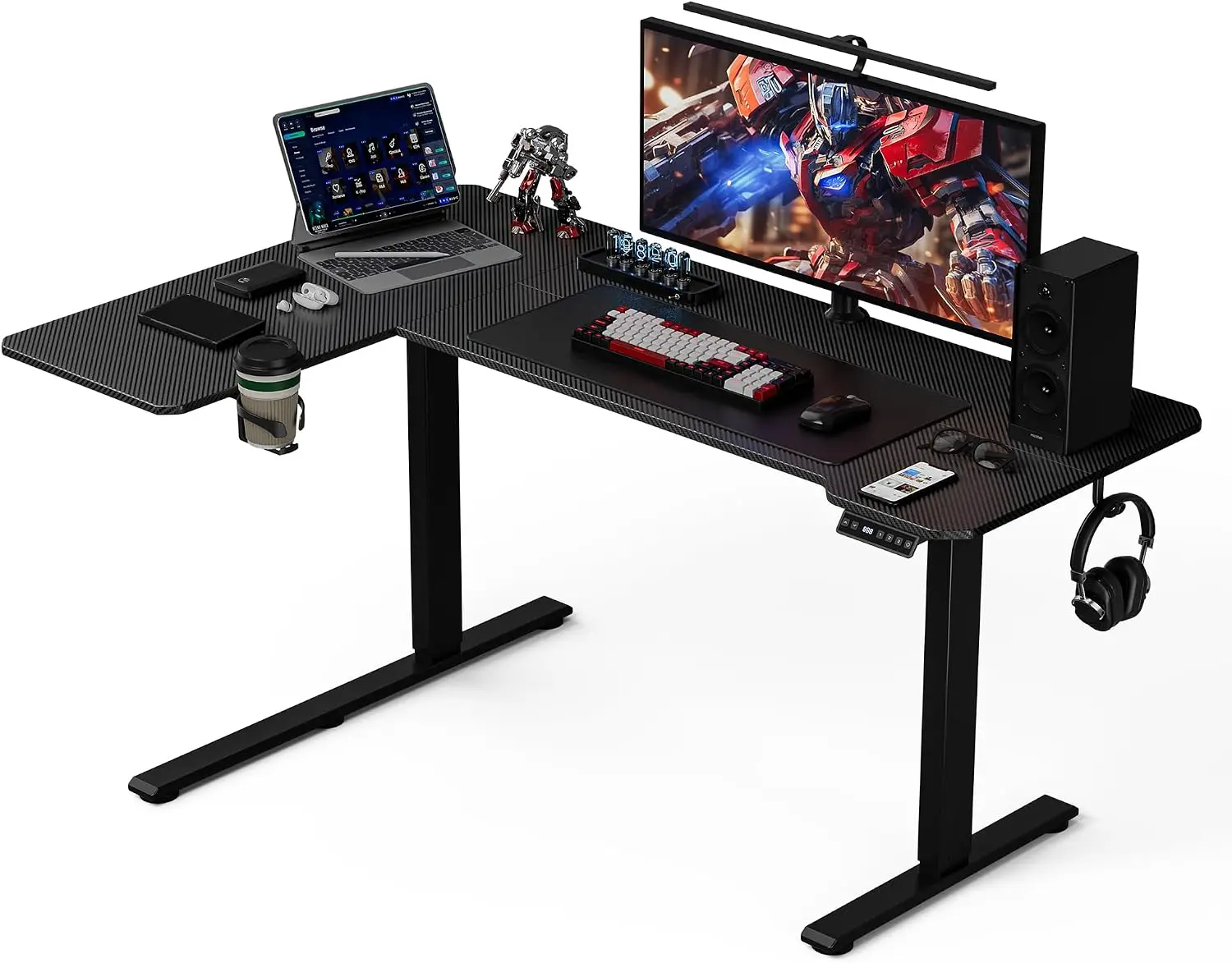 L-förmiger elektrischer Stehsc – Standing Desk Electric Bewertung und Preis