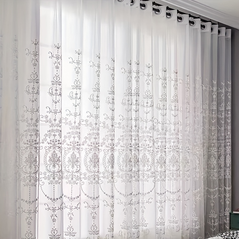 1 Stück Weißer Bestickter Tran – Home Office Inspiration Bewertung und Preis