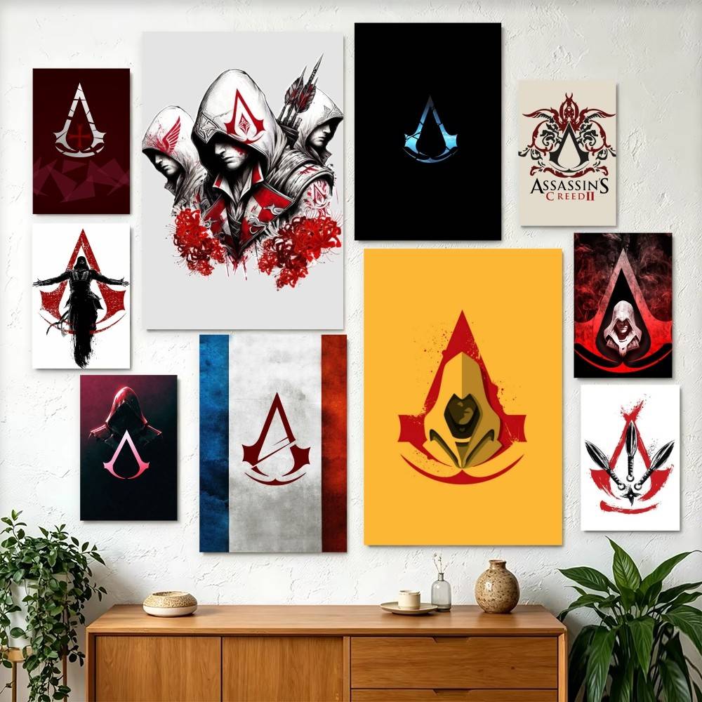 Assassin's Creed-Logo-Poster,  – Home Office Logo Bewertung und Preis