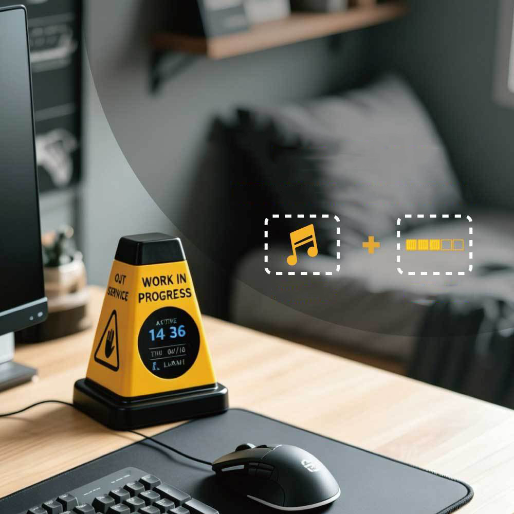Elektronische Tischuhr mit Str – Led Desk Clock Bewertung und Preis