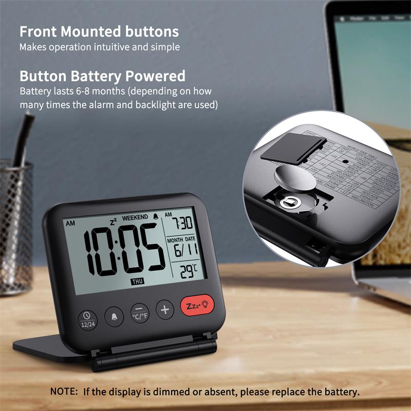 NOKLEAD Digitaler Reisewecker  – Led Desk Clock Bewertung und Preis