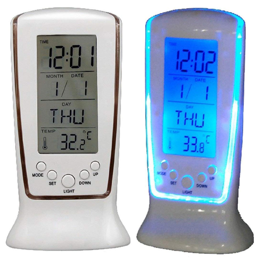 Kalender Uhr Digitale LED Uhr  – Led Desk Clock Bewertung und Preis