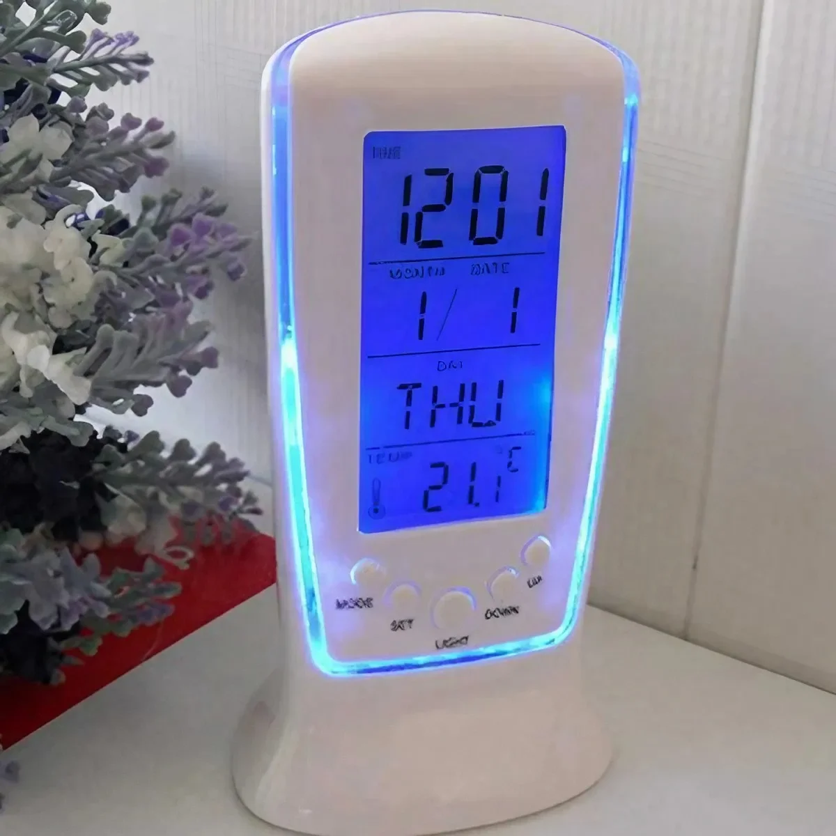 Kalender Uhr Digitale LED Uhr  – Led Desk Clock Bewertung und Preis