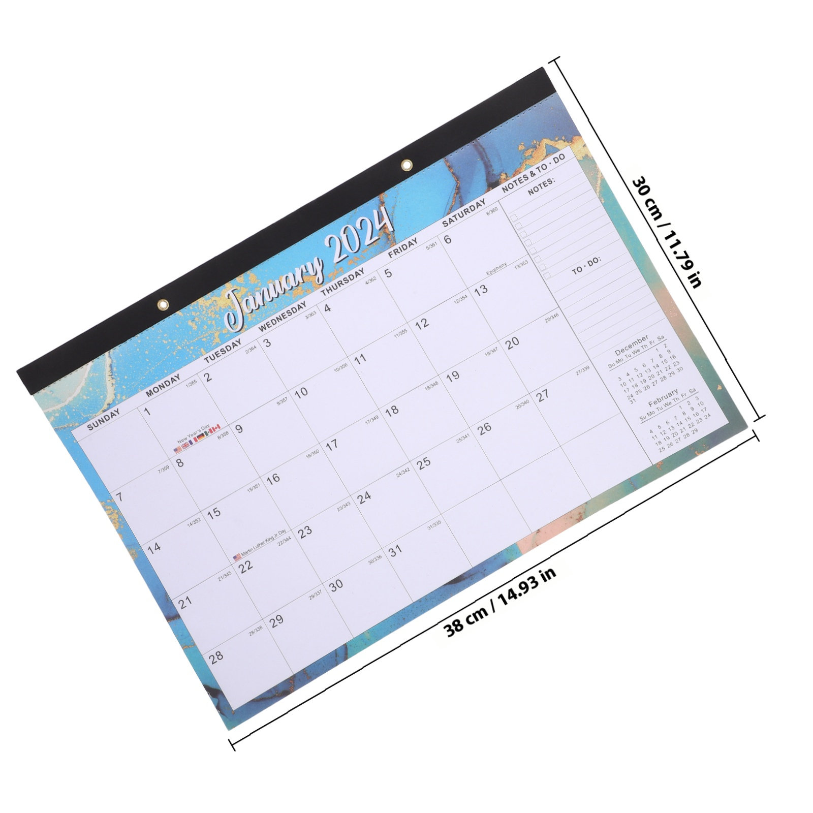 Wandkalender 2024, Notizblock  – English Home Office Bewertung und Preis