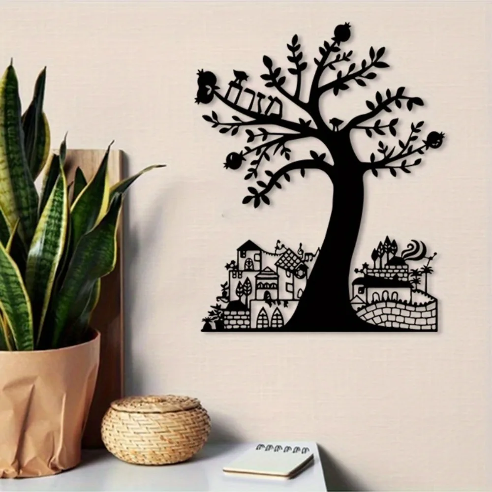 CIFBUY Metall-Wandkunst Granat – Home Office For Bewertung und Preis