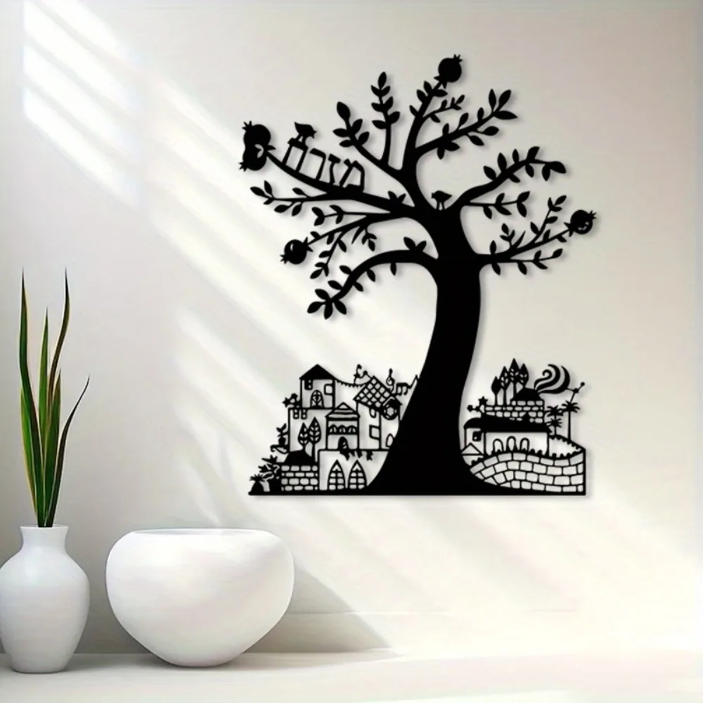 CIFBUY Metall-Wandkunst Granat – Home Office For Bewertung und Preis