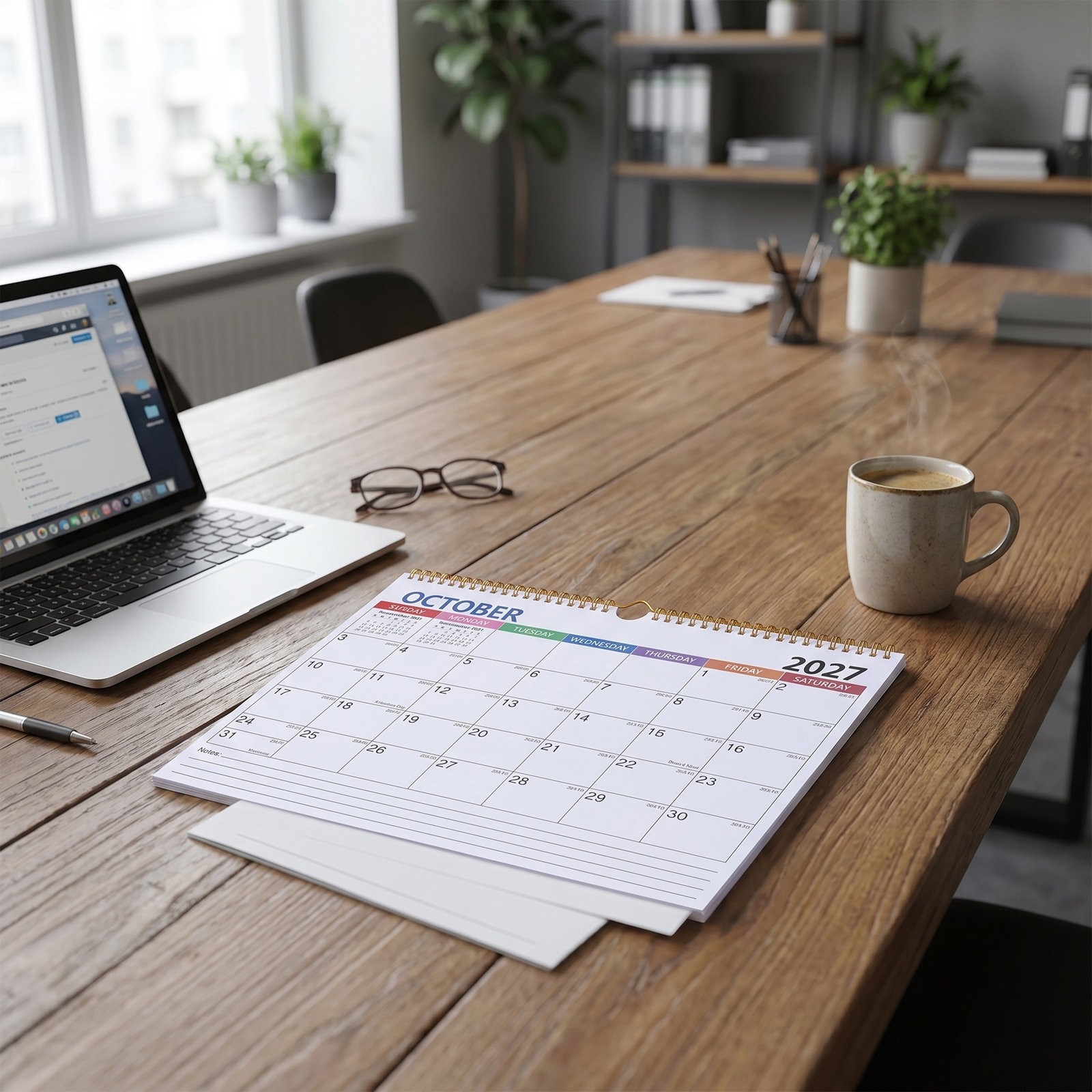 2027 Minimalistischer Wandkale – English Home Office Bewertung und Preis