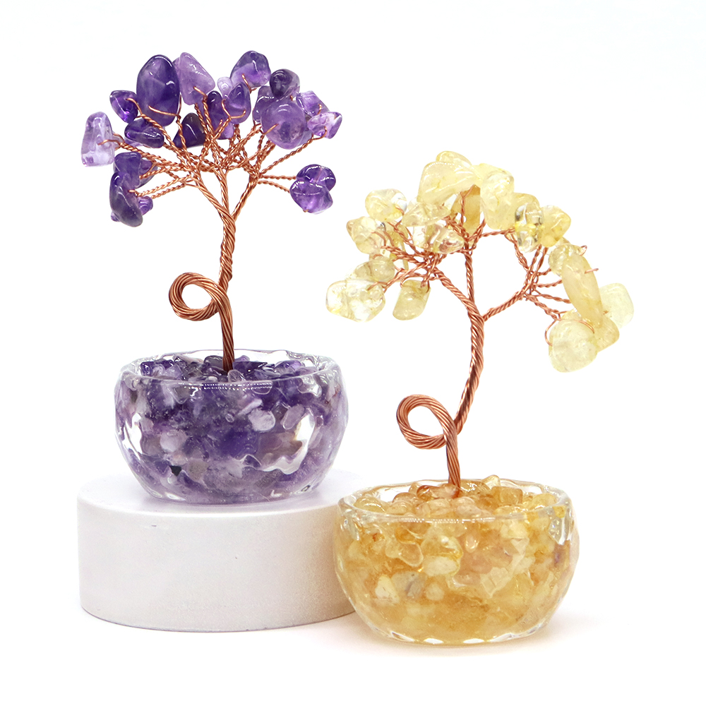 Natürlicher Edelstein-Kristall – Plant Desk Mini Bewertung und Preis