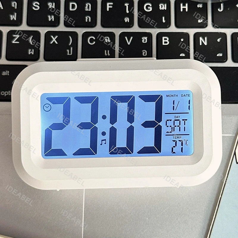 LED-Digitalwecker mit Hintergr – Led Desk Clock Bewertung und Preis