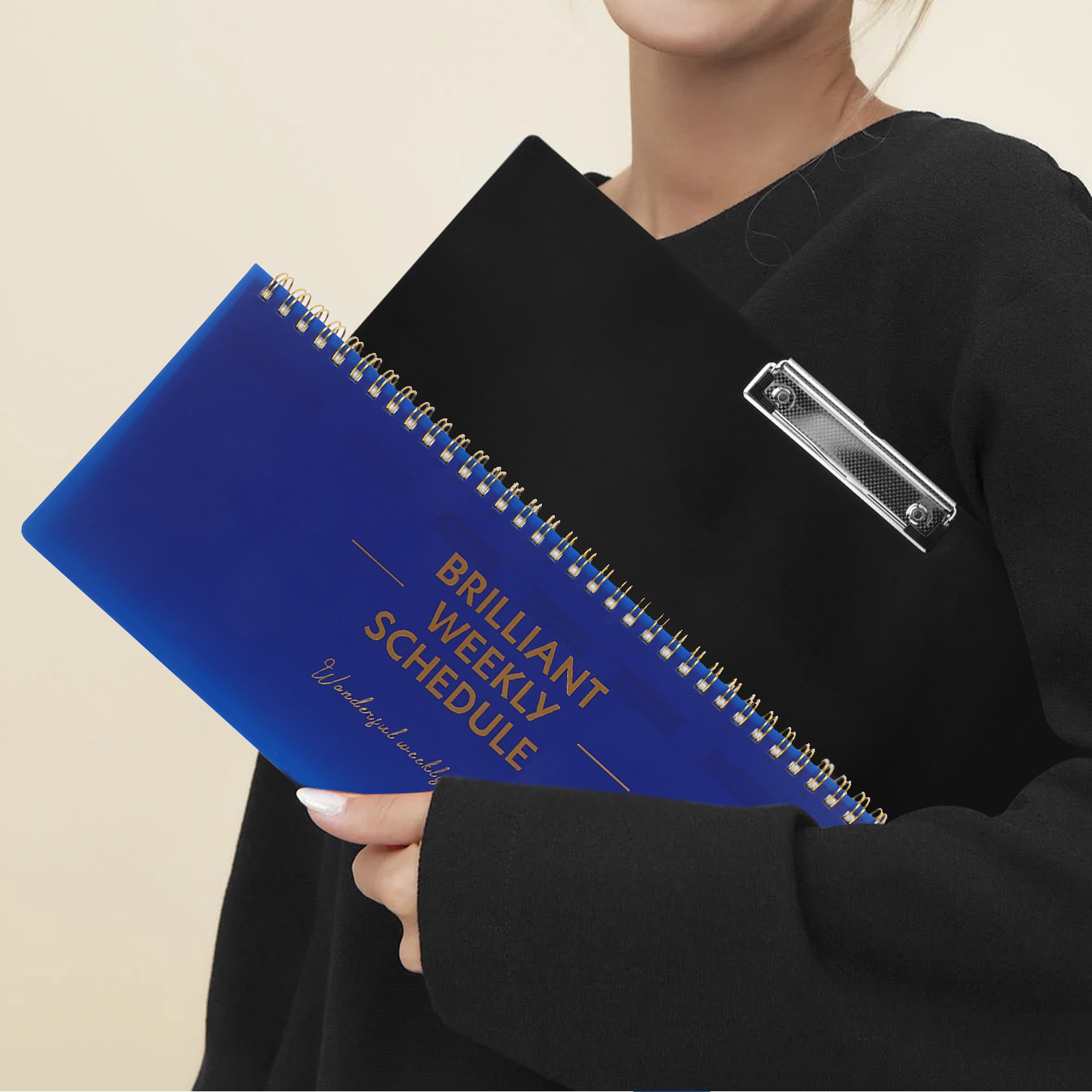 Blauer Wochenplaner, ungedatie – English Home Office Bewertung und Preis