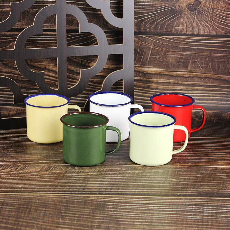 Emaille-Kaffeetassen, bruchsic – Home Office Logo Bewertung und Preis