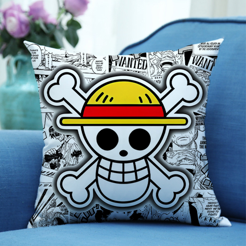 Cartoon One Piece Kissenbezug  – Home Office Sofa Bewertung und Preis