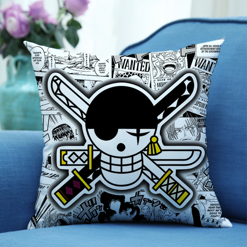 Cartoon One Piece Kissenbezug  – Home Office Sofa Bewertung und Preis