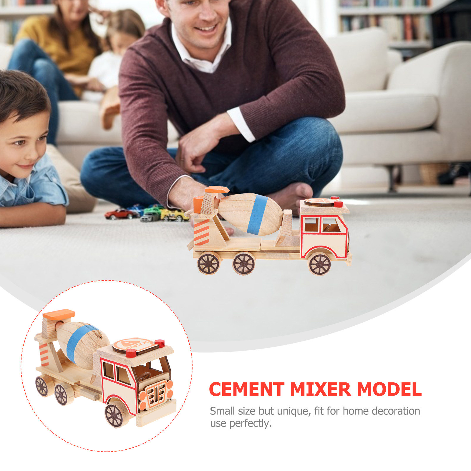 1 Stück Zementmischer, Holzimi – Home Office Simulator Bewertung und Preis