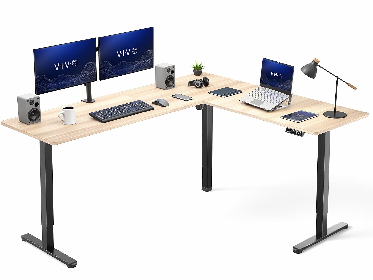 Hellholz 75x63 Zoll Eck-Stehsc – Standing Desk Electric Bewertung und Preis