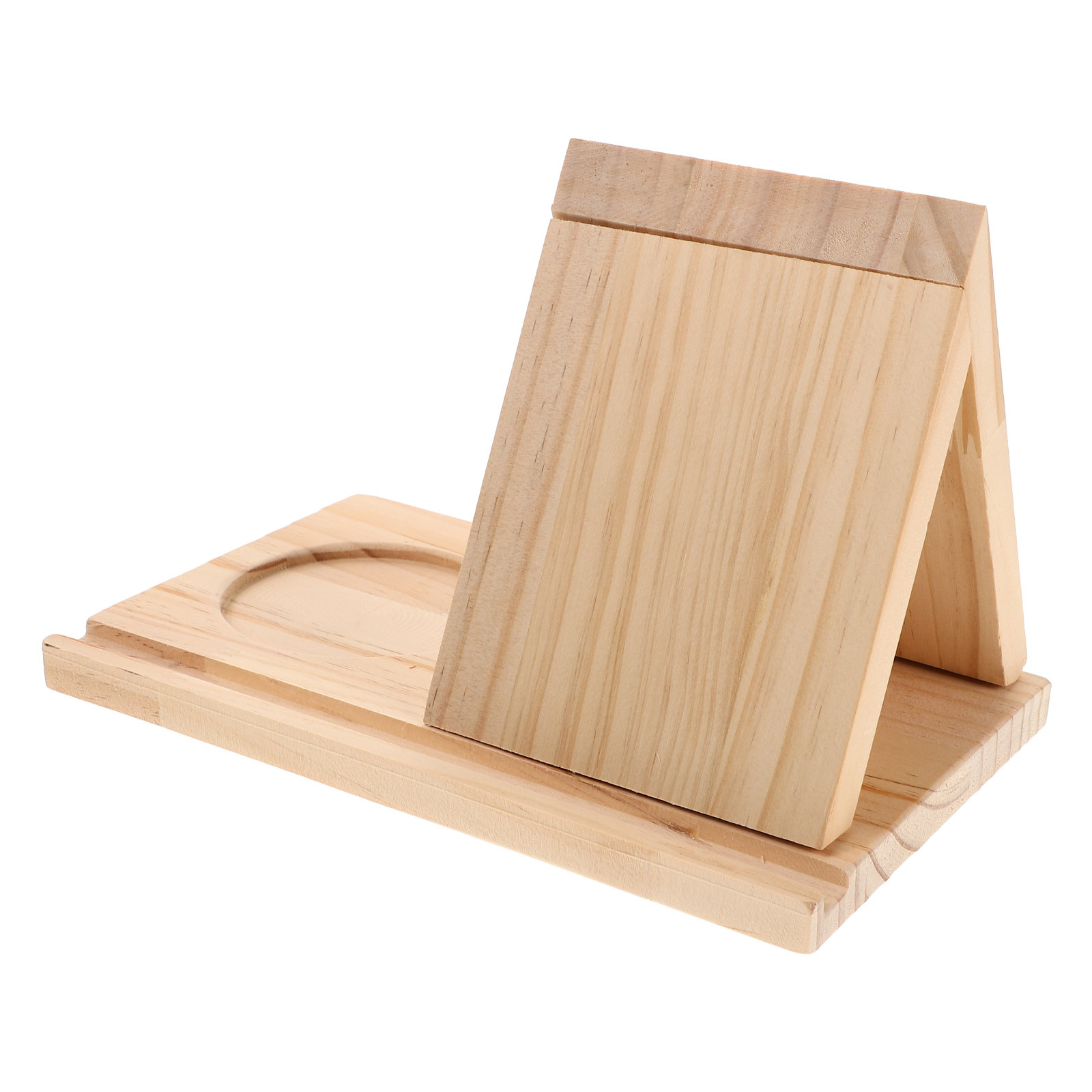 Dreieckiger Bücherständer aus  – Document Holder Stand Bewertung und Preis