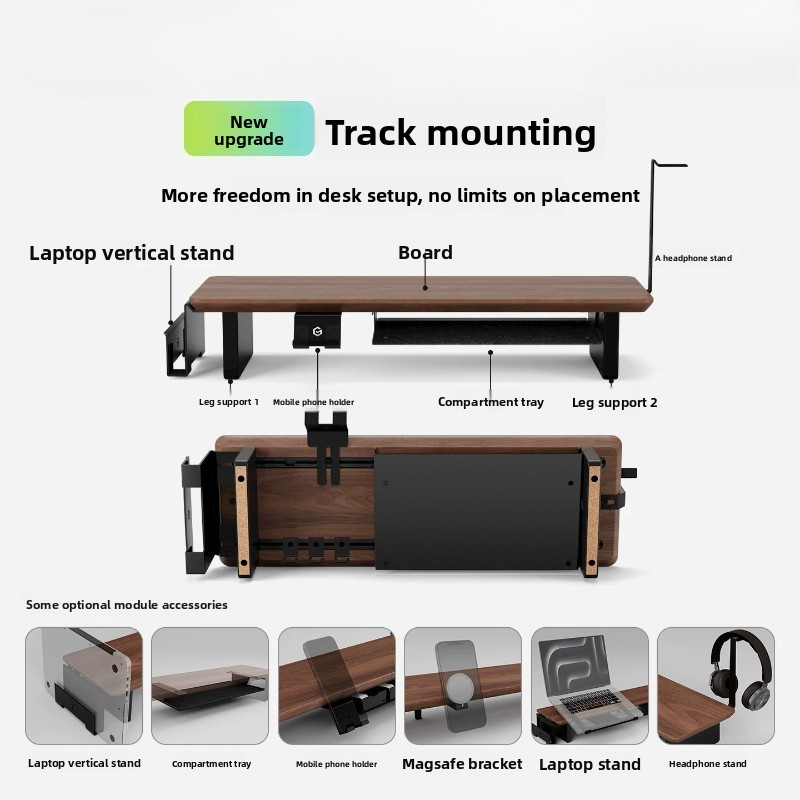 Heißer Verkauf! Walnuss-Monito – Monitor Riser Stand Bewertung und Preis