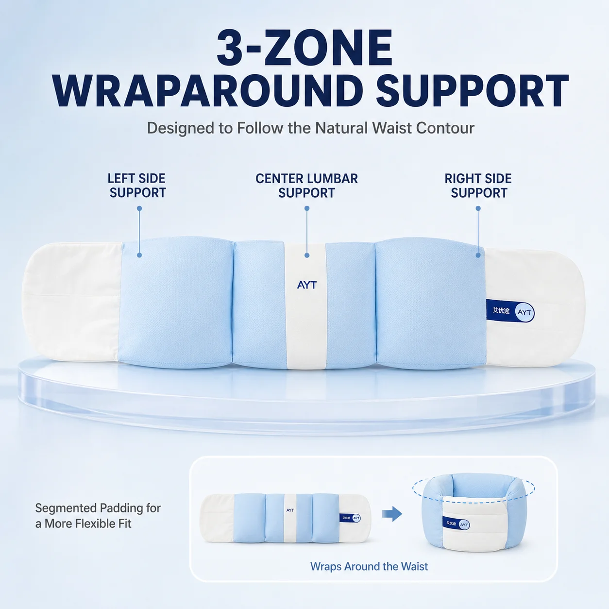 Schlaf-Lendenstützkissen 3-Zon – Mesh Back Cushion Bewertung und Preis
