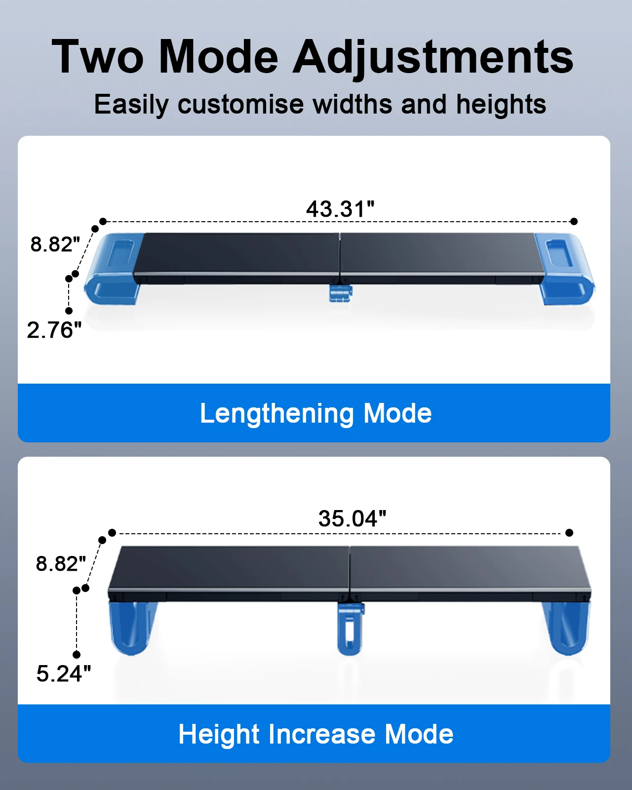 Oatsbasf Dual Monitor Ständer  – Monitor Riser Stand Bewertung und Preis
