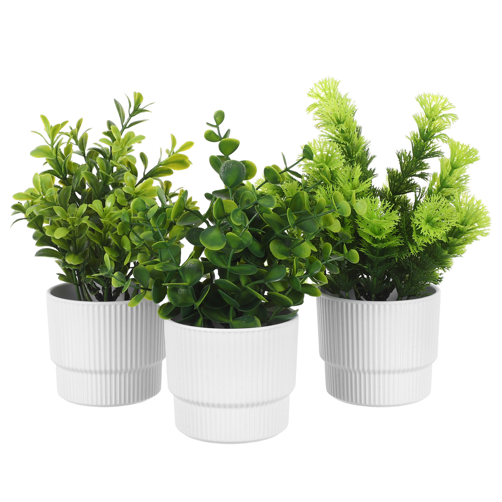 3 Stück künstliche Bonsai-Euka – Home Office Simulator Bewertung und Preis