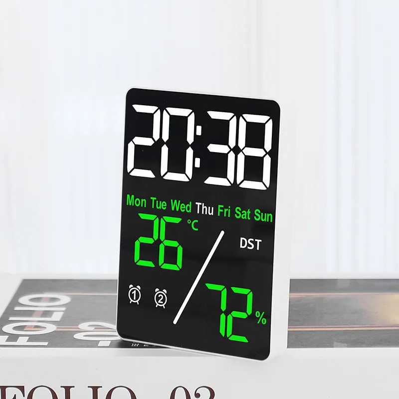 Multifunktionaler digitaler We – Led Desk Clock Bewertung und Preis